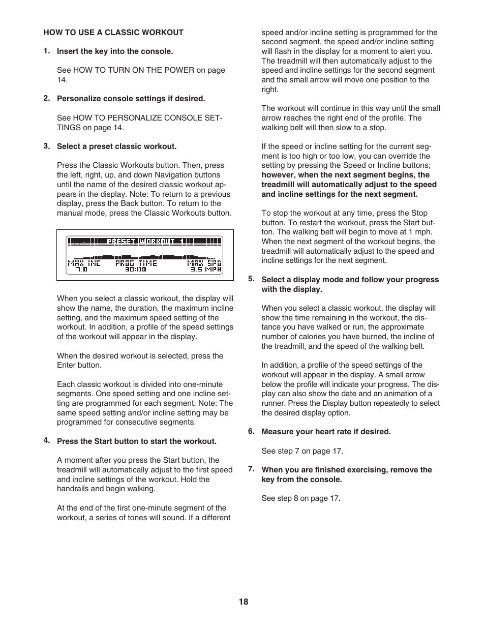 ProForm PFTL97007.0 User Manual | Page 18 / 36
