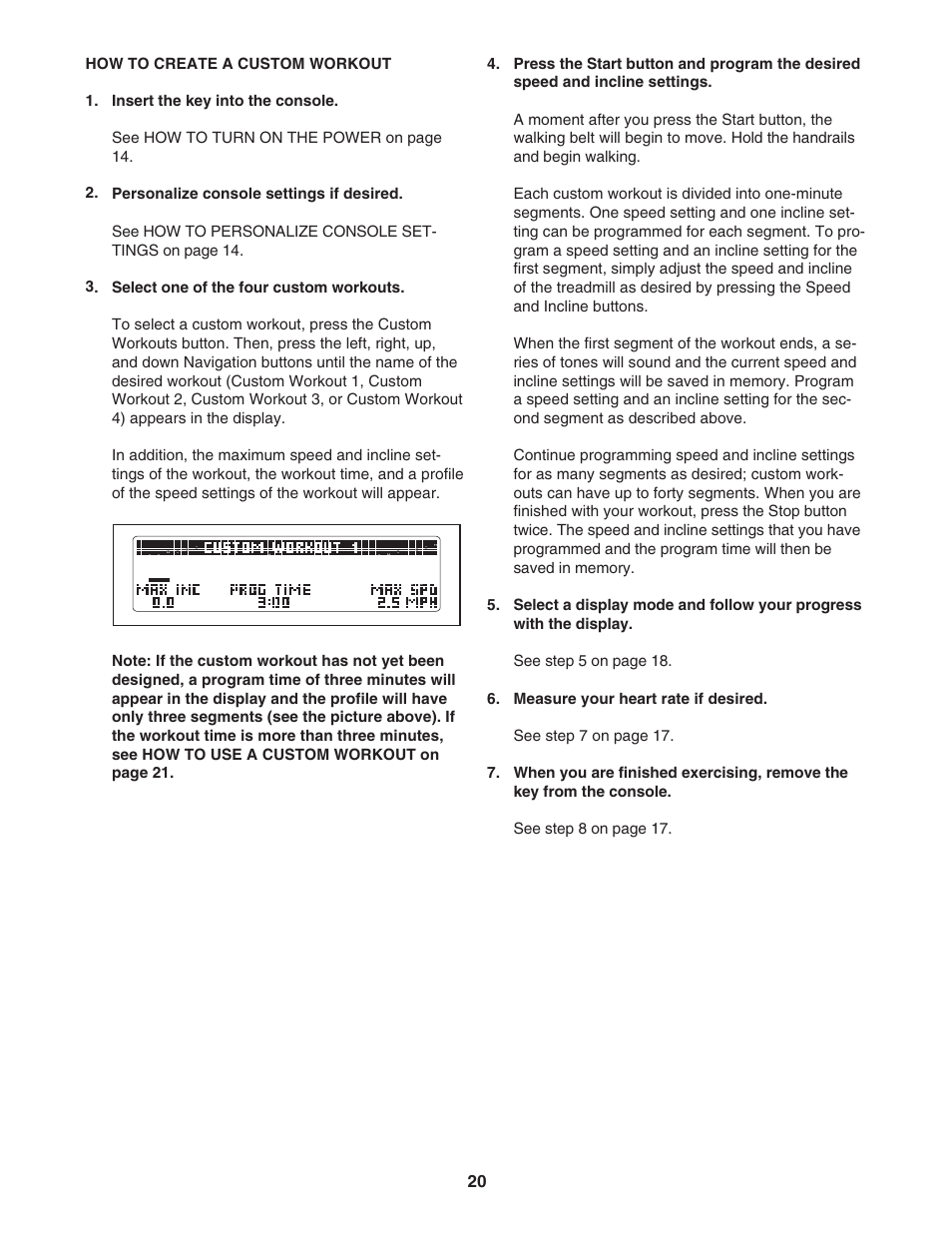 ProForm PFTL97007.0 User Manual | Page 20 / 36