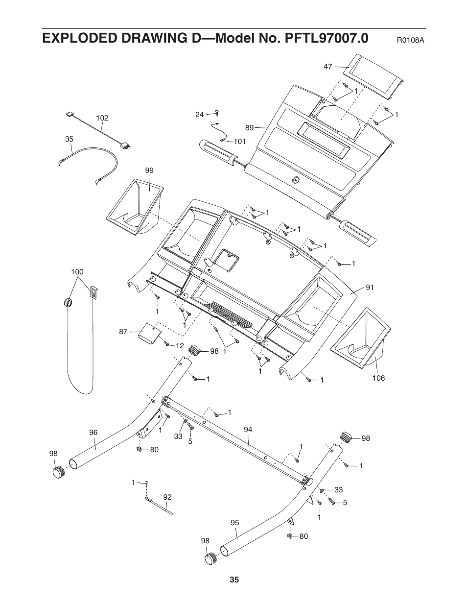 ProForm PFTL97007.0 User Manual | Page 35 / 36