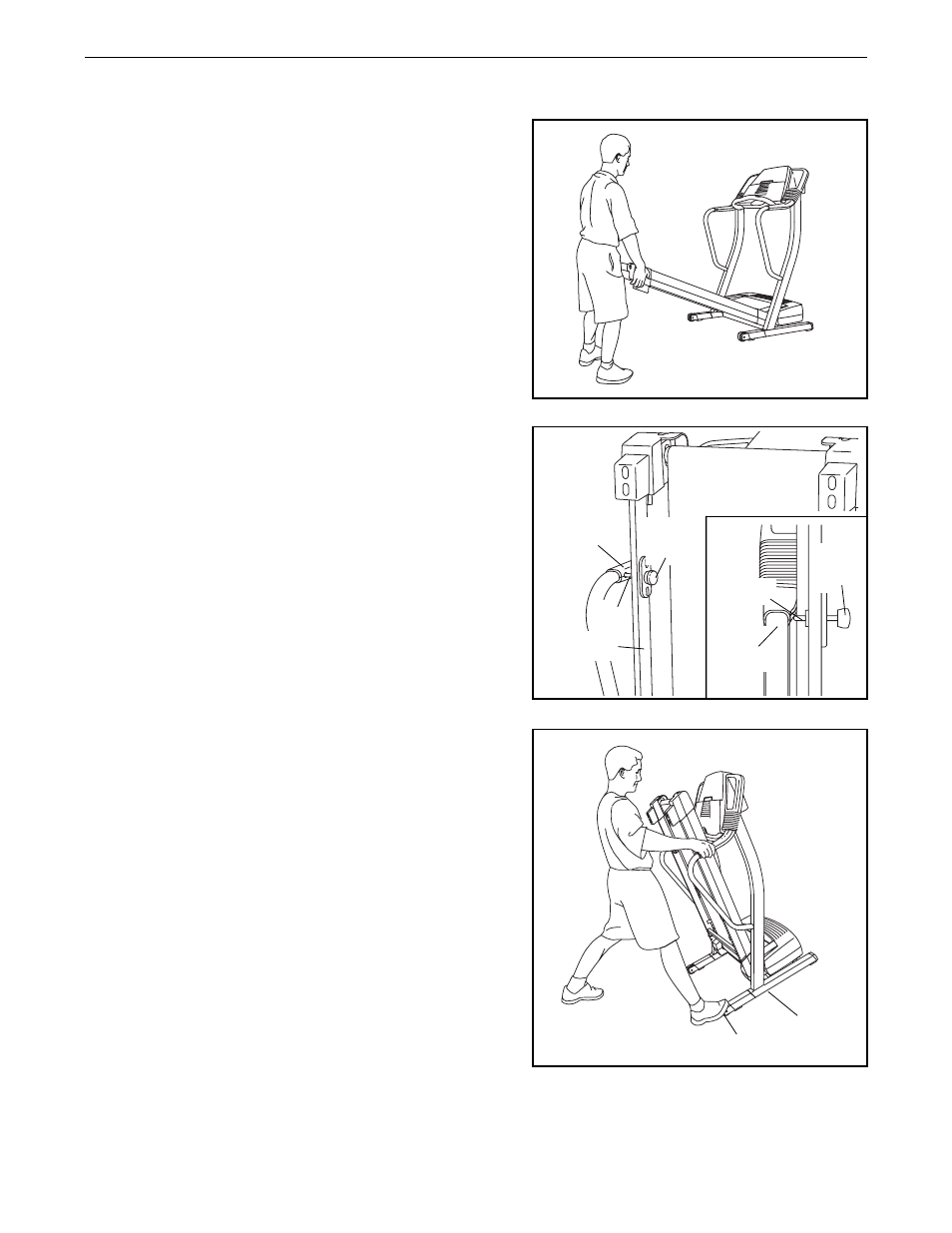 How to fold and move the treadmill | ProForm 831.294250 User Manual | Page 24 / 34