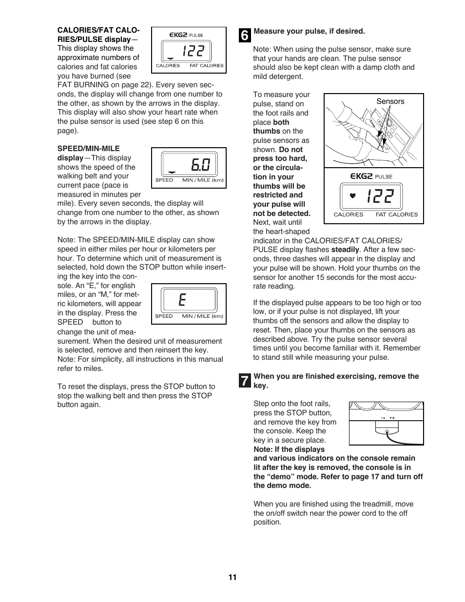 ProForm 630DS 831.299253 User Manual | Page 11 / 26