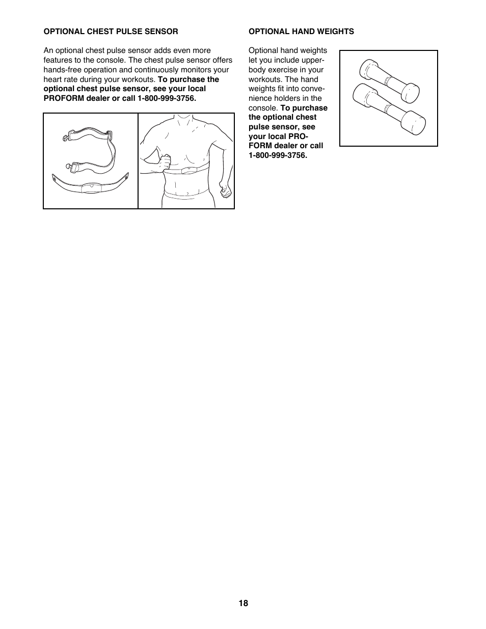 ProForm 630DS 831.299253 User Manual | Page 18 / 26