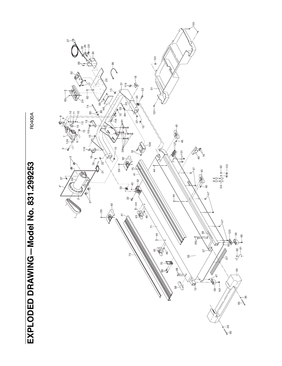 R0400a | ProForm 630DS 831.299253 User Manual | Page 24 / 26