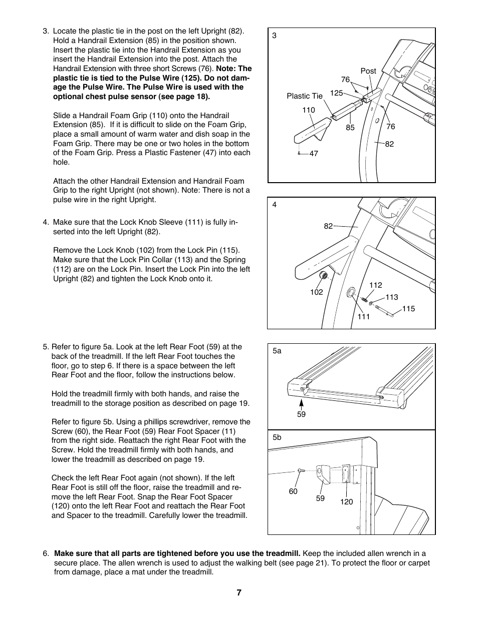 ProForm 630DS 831.299253 User Manual | Page 7 / 26