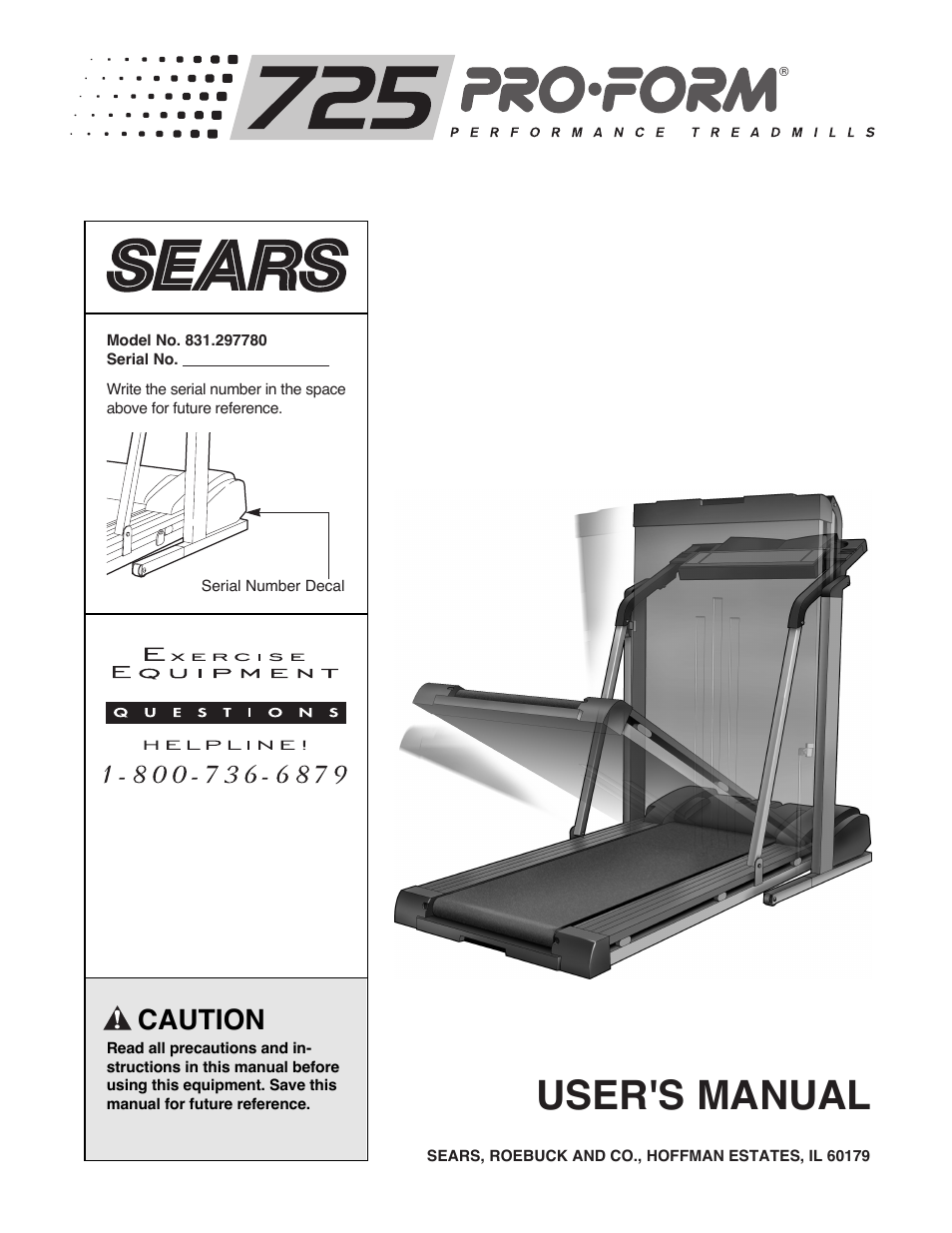 ProForm 831.297780 User Manual | 30 pages