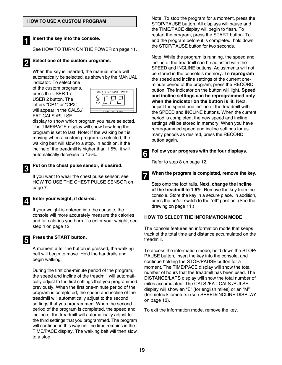 ProForm 831.297780 User Manual | Page 19 / 30