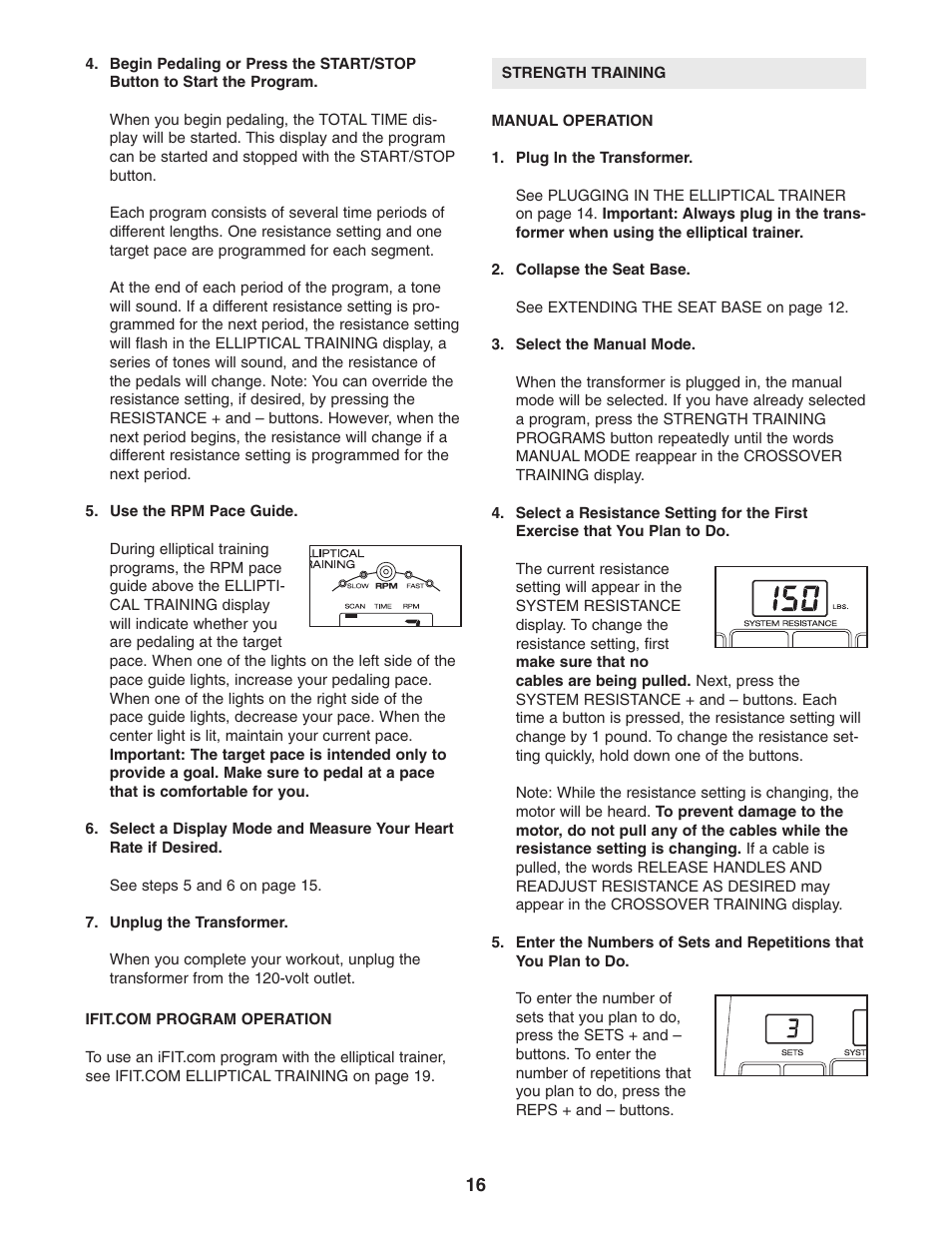 ProForm PFES80040 User Manual | Page 16 / 30
