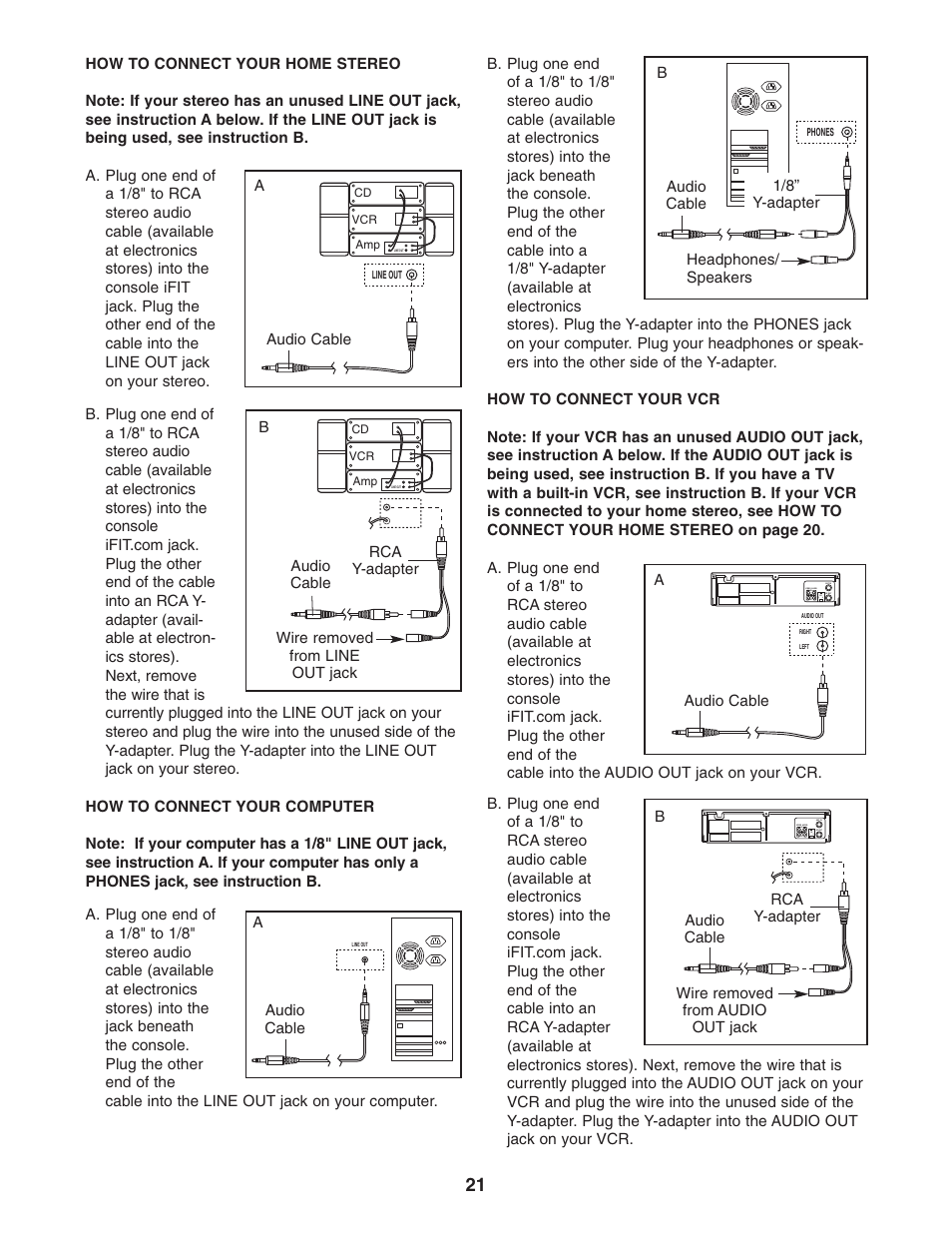 ProForm PFES80040 User Manual | Page 21 / 30