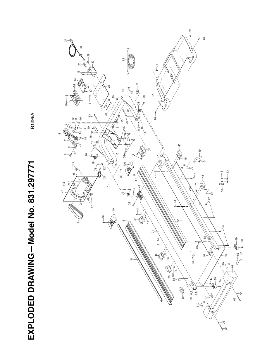 R1298a | ProForm 831.297771 User Manual | Page 16 / 18