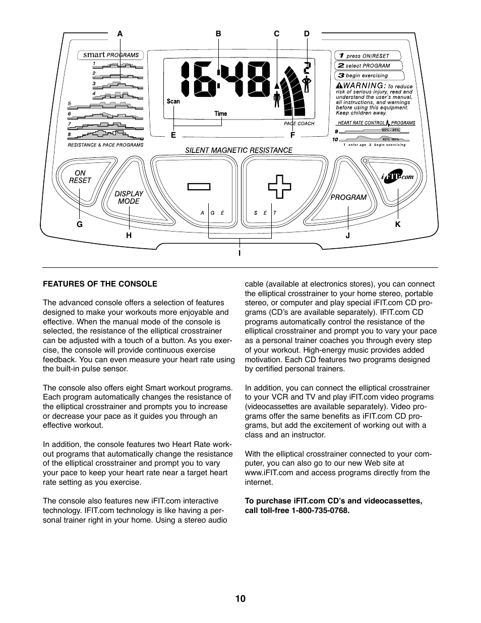 ProForm PFEL39420 User Manual | Page 10 / 24