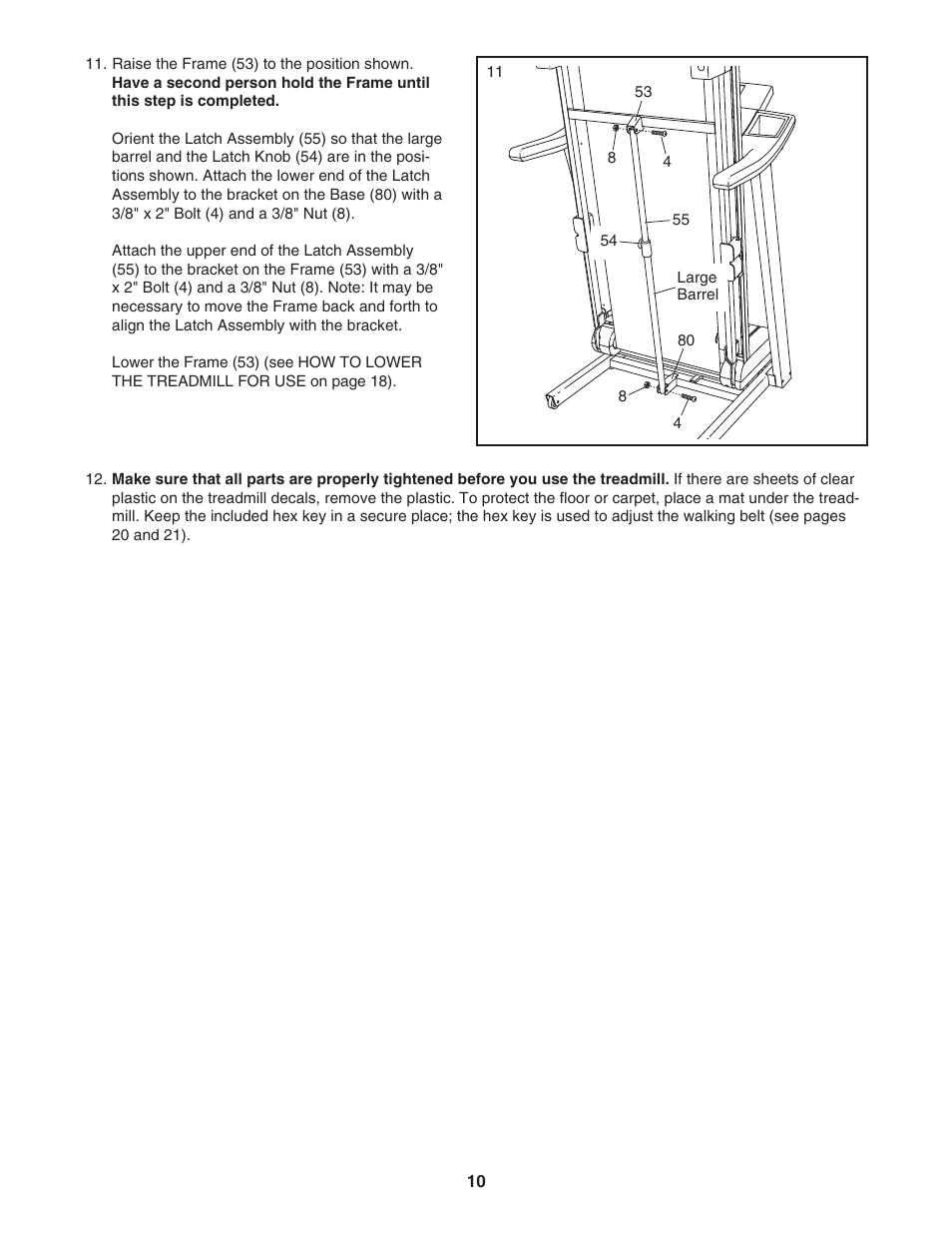 ProForm Trainer 831.24745.2 User Manual | Page 10 / 28