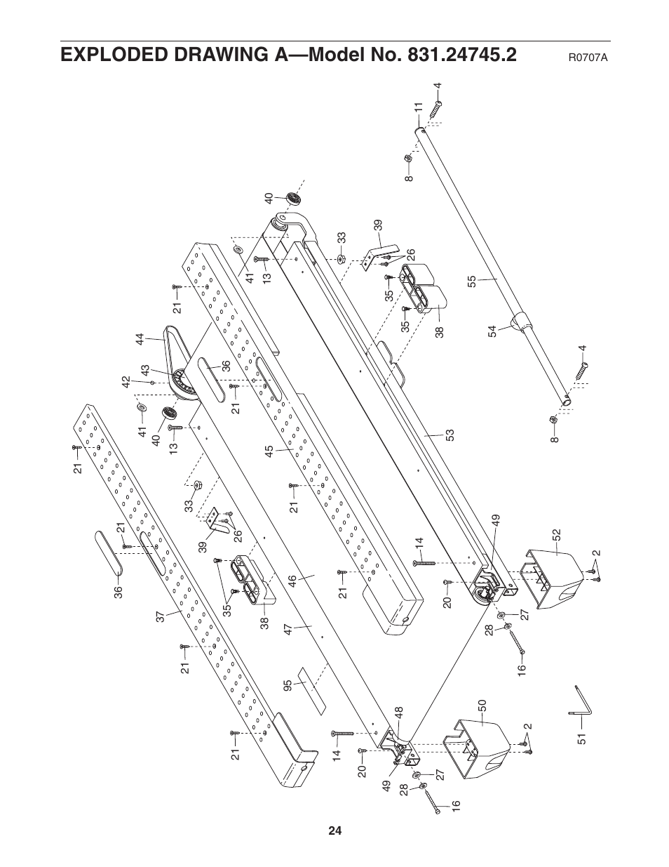 ProForm Trainer 831.24745.2 User Manual | Page 24 / 28