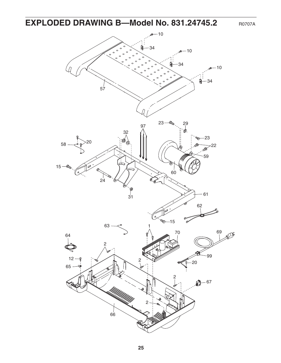 ProForm Trainer 831.24745.2 User Manual | Page 25 / 28