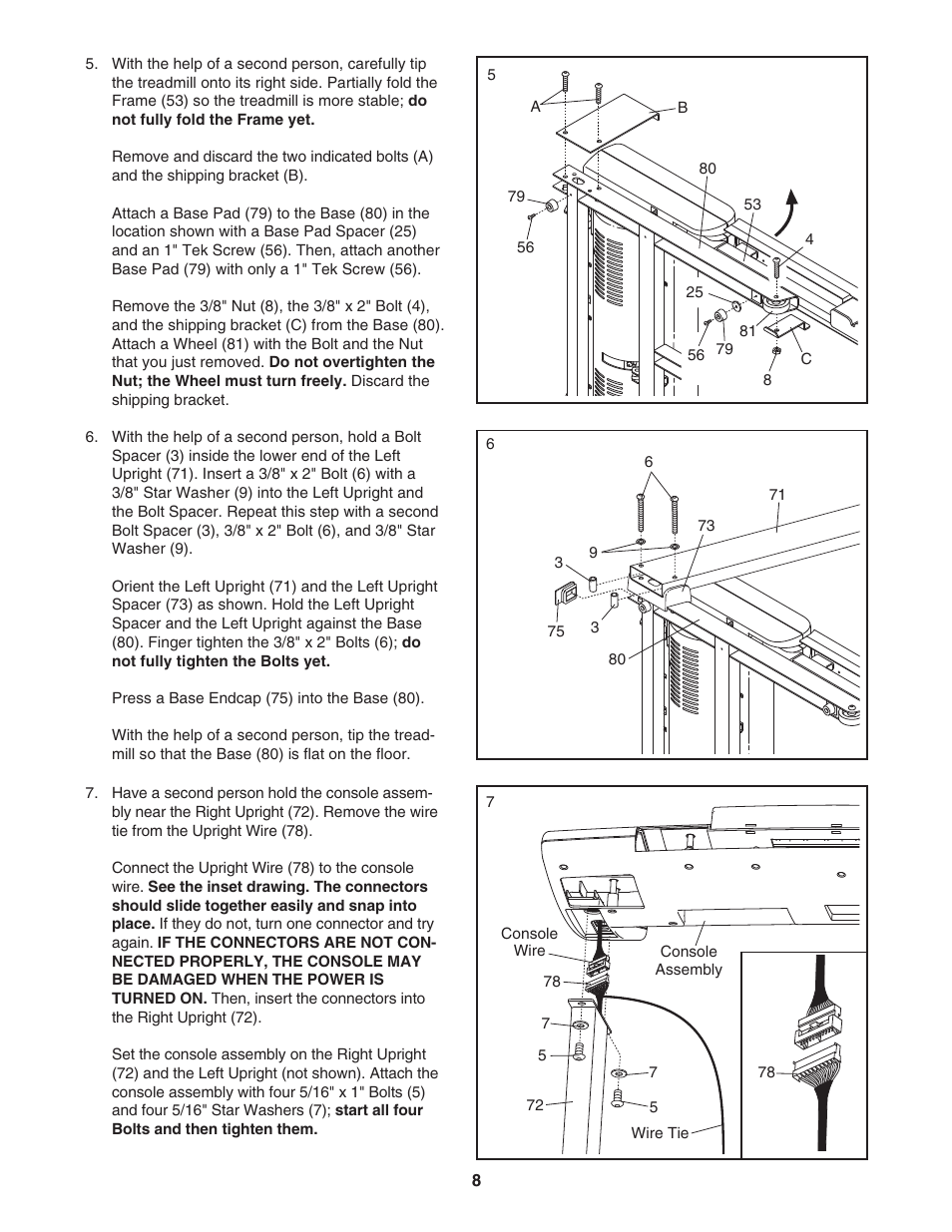 ProForm Trainer 831.24745.2 User Manual | Page 8 / 28