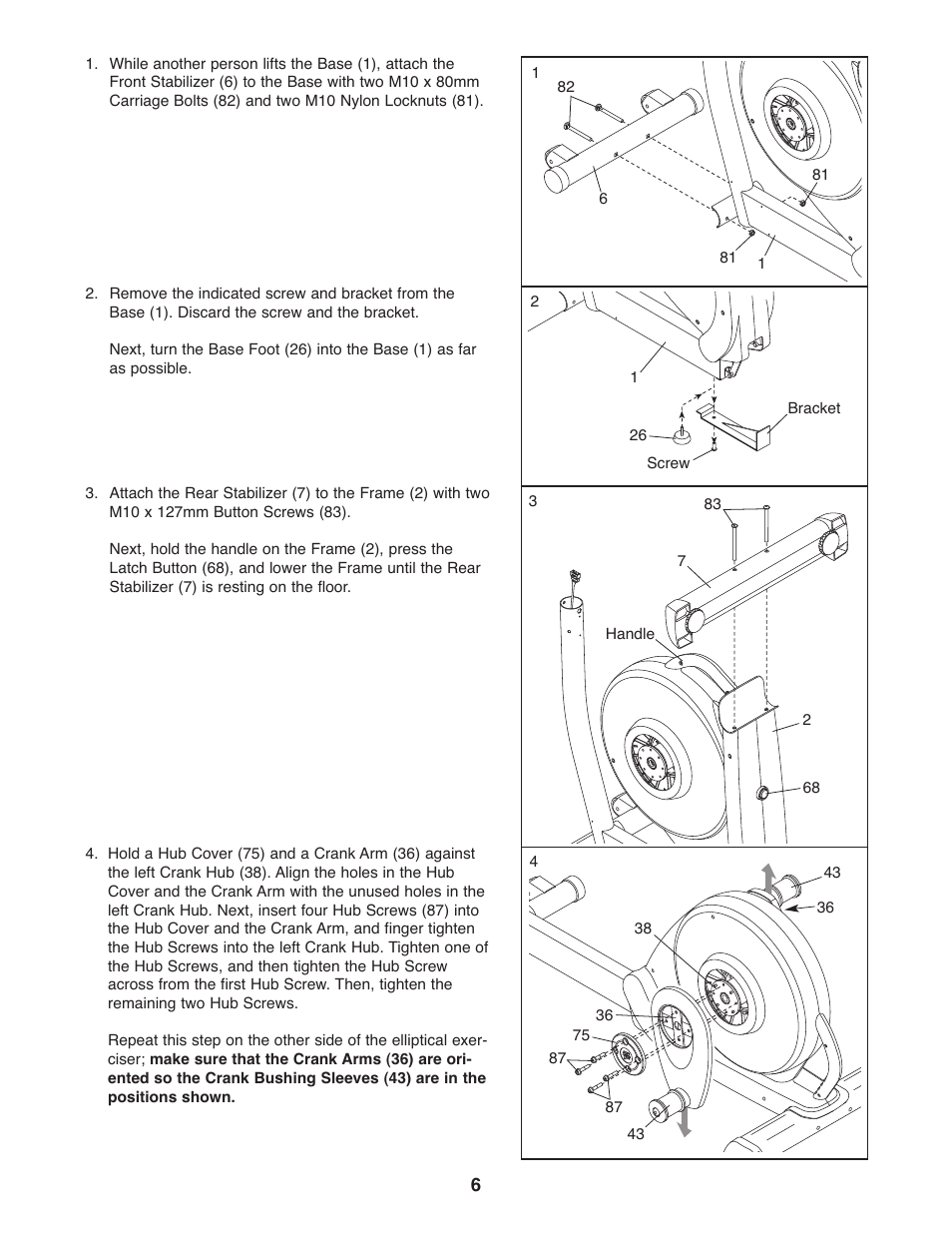 ProForm 850 PFEL5105.0 User Manual | Page 6 / 24