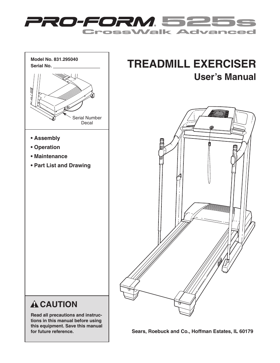 ProForm 831.295040 User Manual | 30 pages