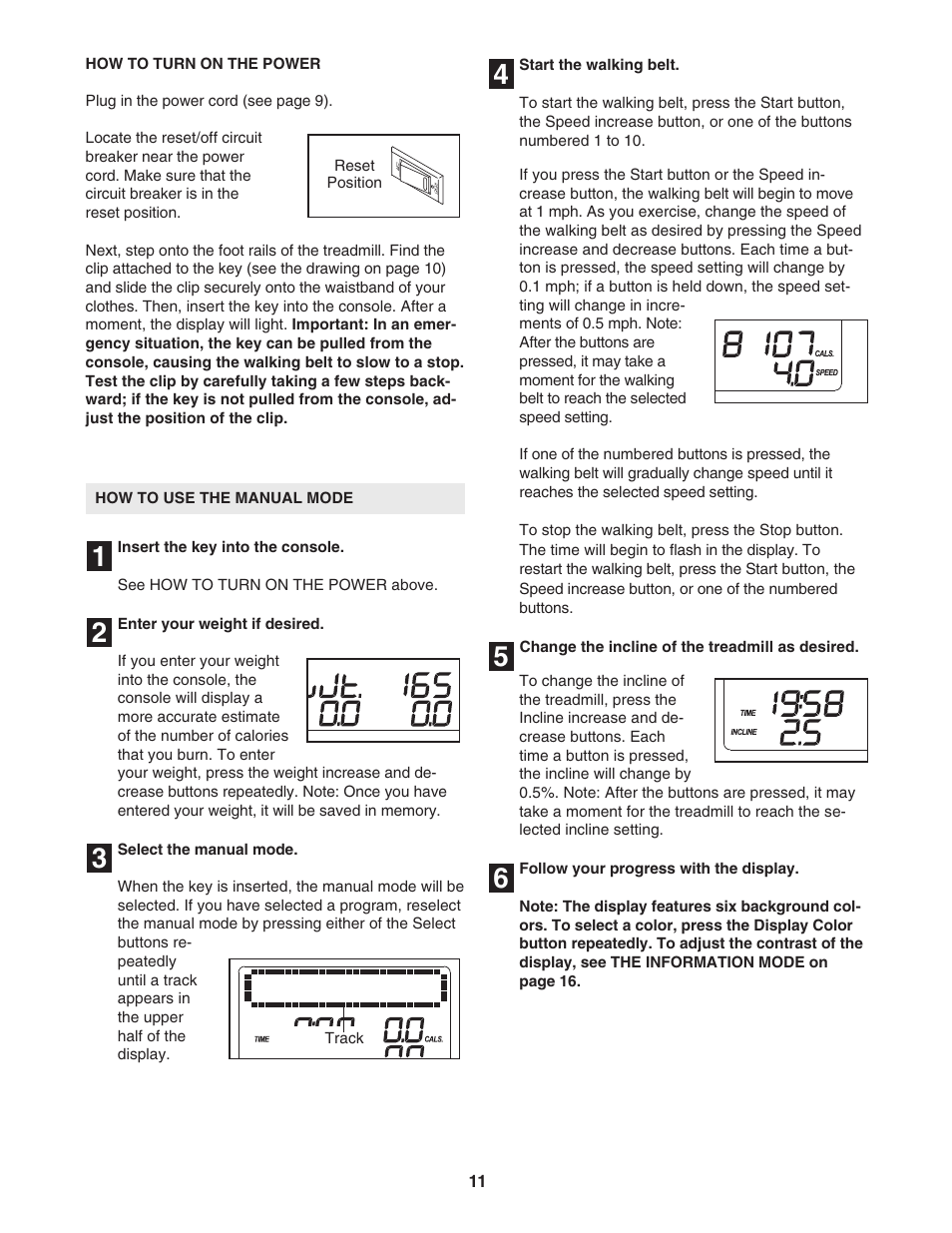 ProForm 831.24645.0 User Manual | Page 11 / 28