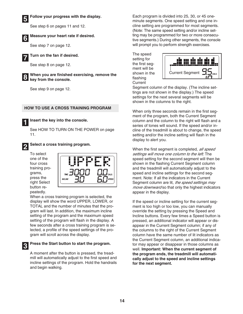 ProForm 831.24645.0 User Manual | Page 14 / 28