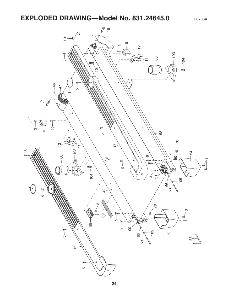 ProForm 831.24645.0 User Manual | Page 24 / 28
