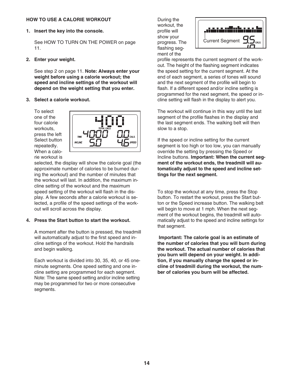 ProForm 30755.0 User Manual | Page 14 / 28