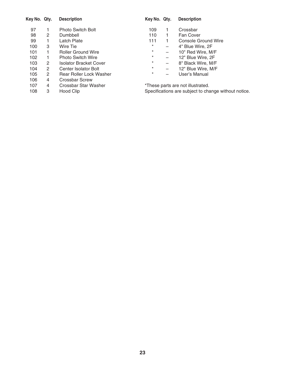 ProForm 30755.0 User Manual | Page 23 / 28