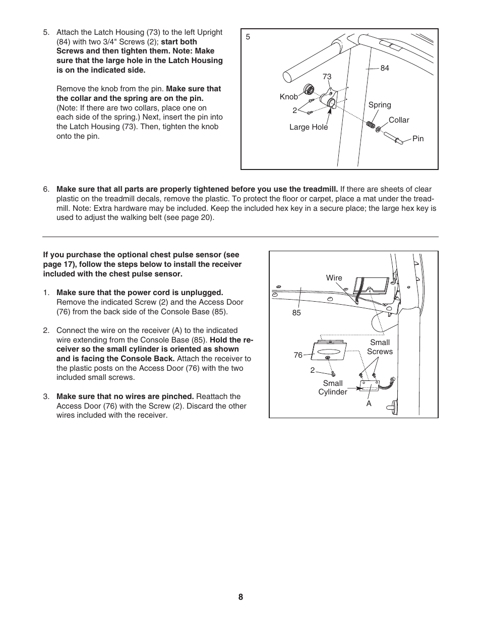 ProForm 30755.0 User Manual | Page 8 / 28