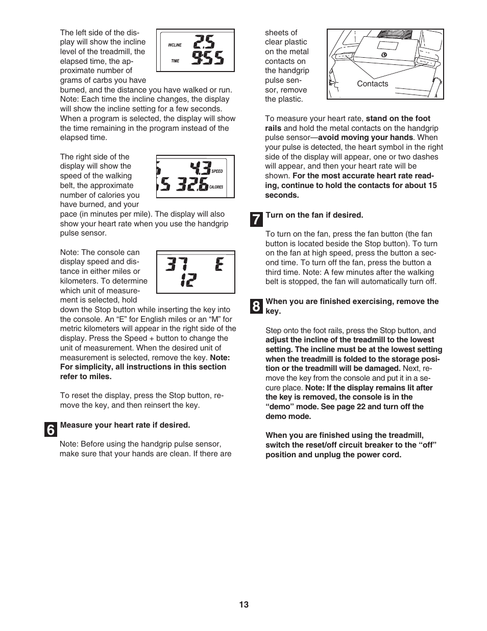 ProForm 831.295550 User Manual | Page 13 / 30
