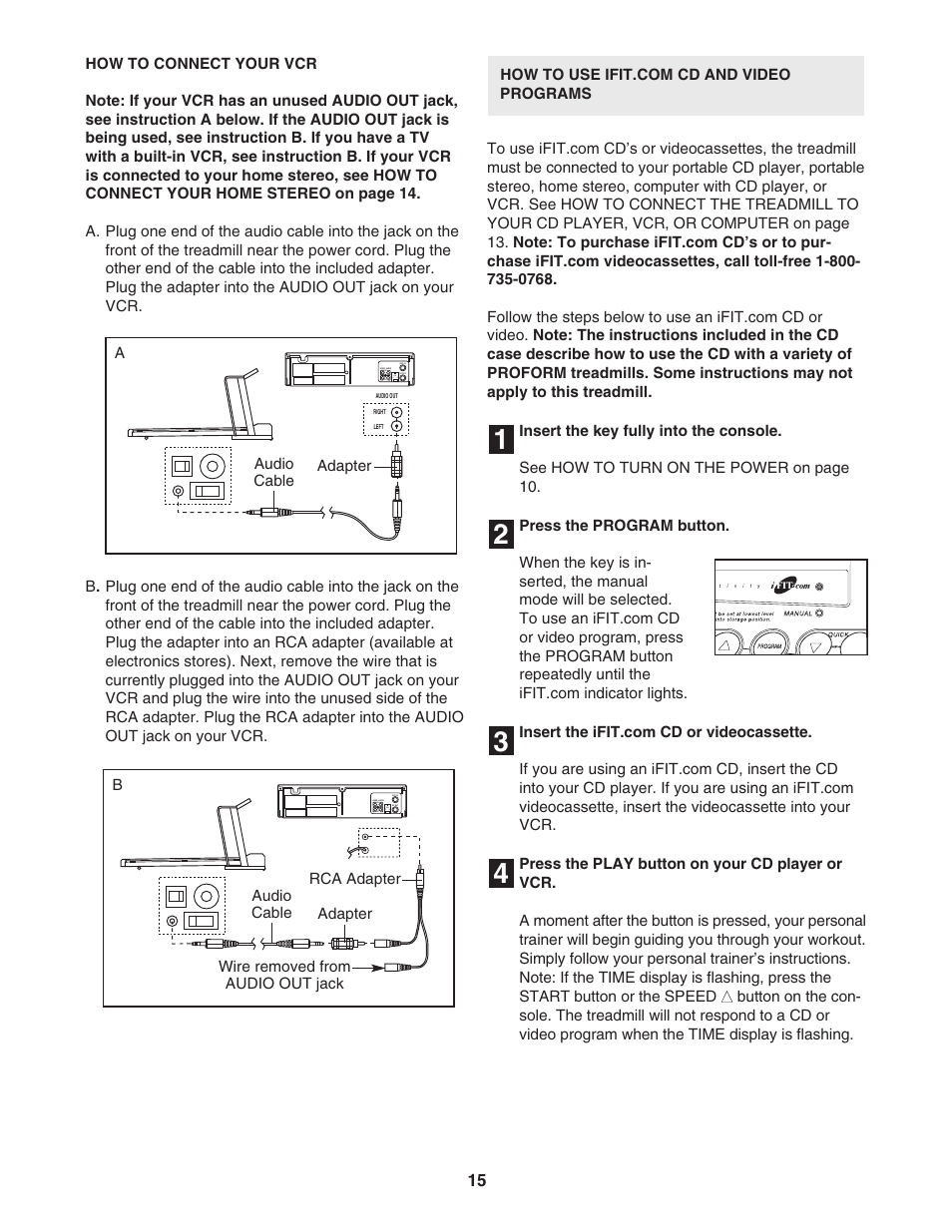 ProForm 831.299480 User Manual | Page 15 / 26
