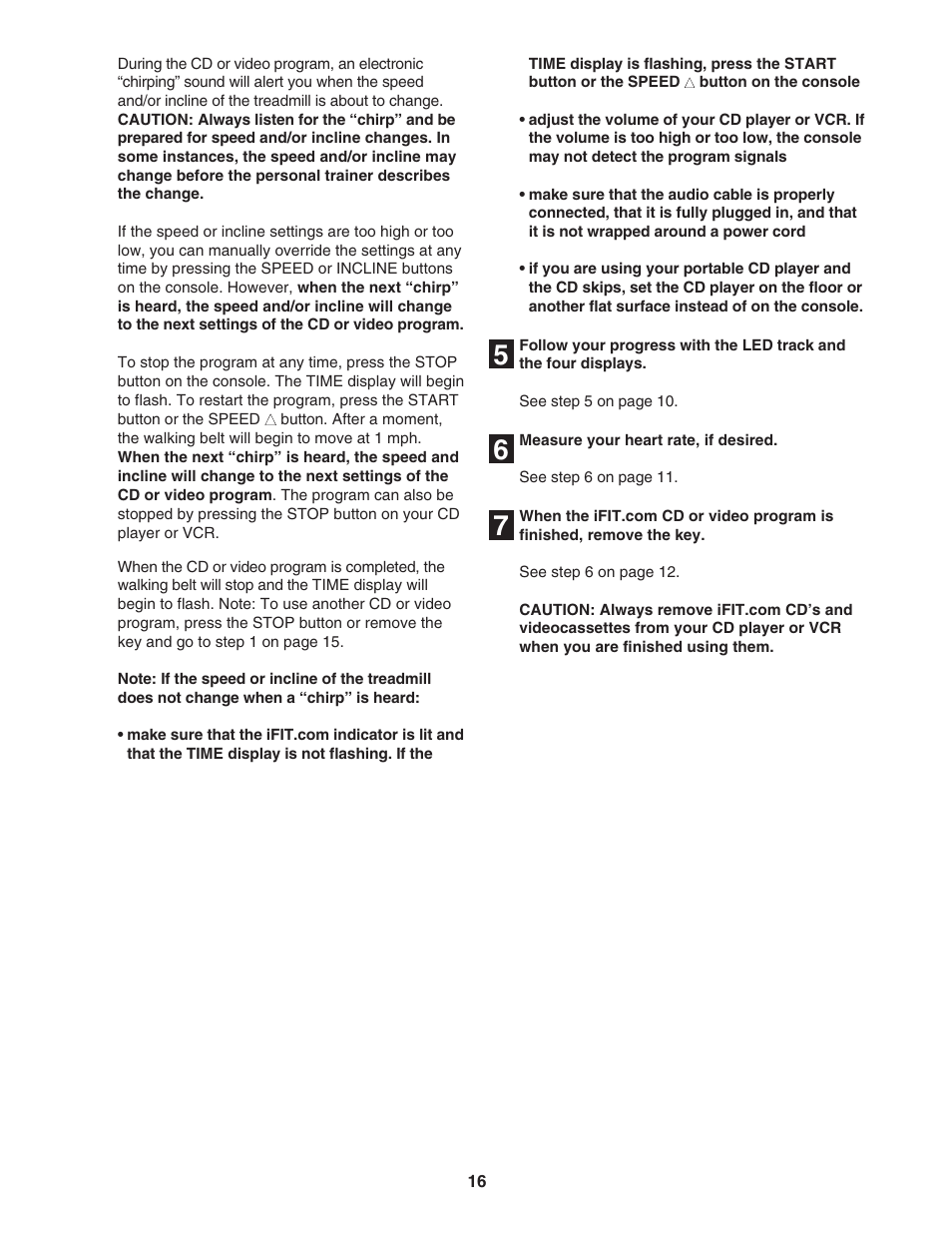 ProForm 831.299480 User Manual | Page 16 / 26