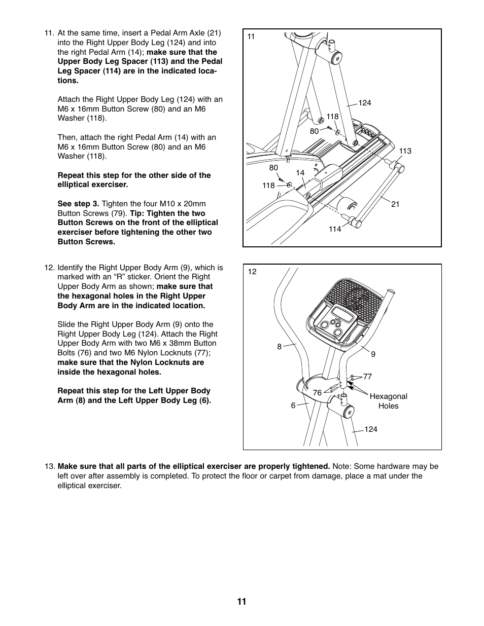 ProForm 831.23744.0 User Manual | Page 11 / 28