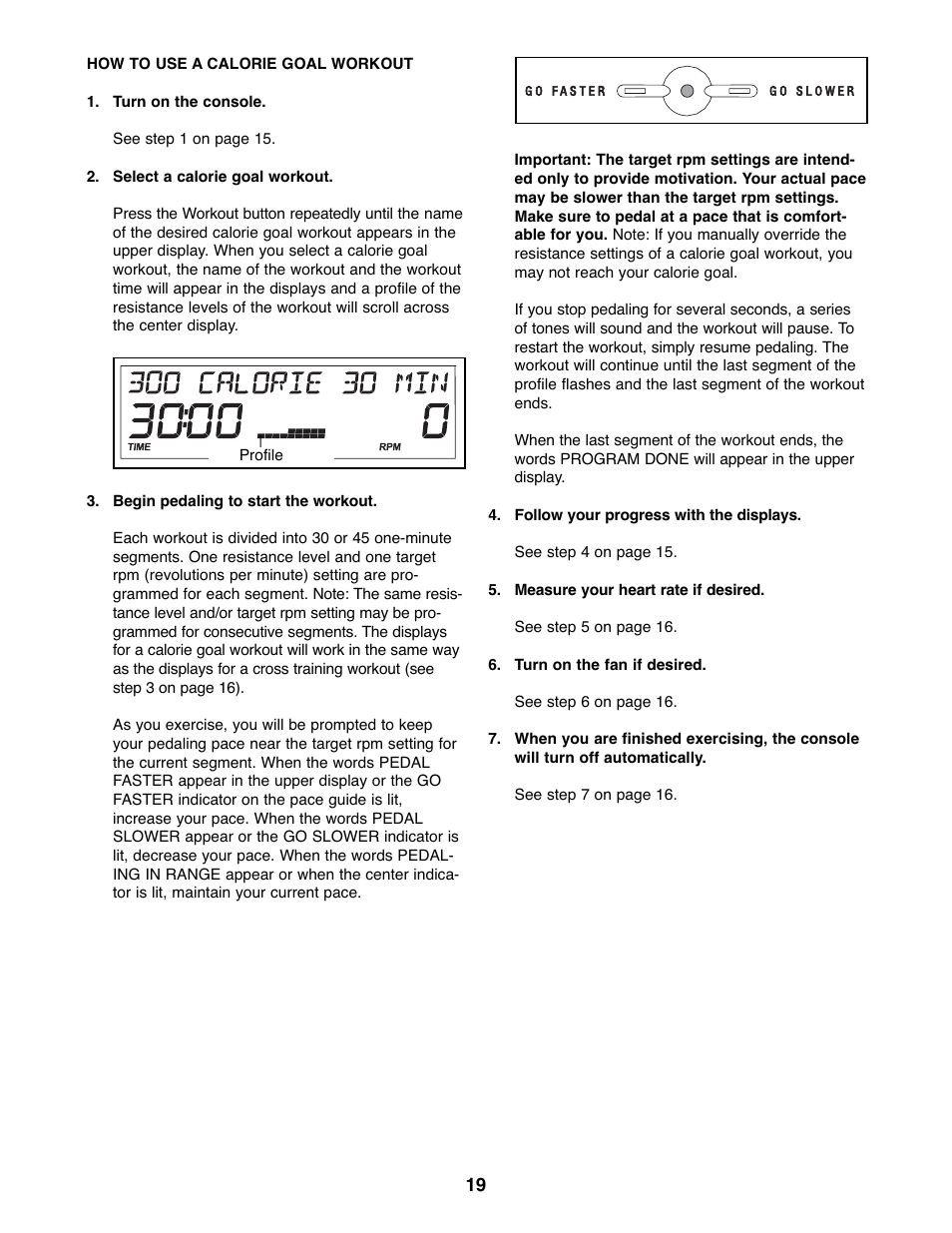 ProForm 831.23744.0 User Manual | Page 18 / 28