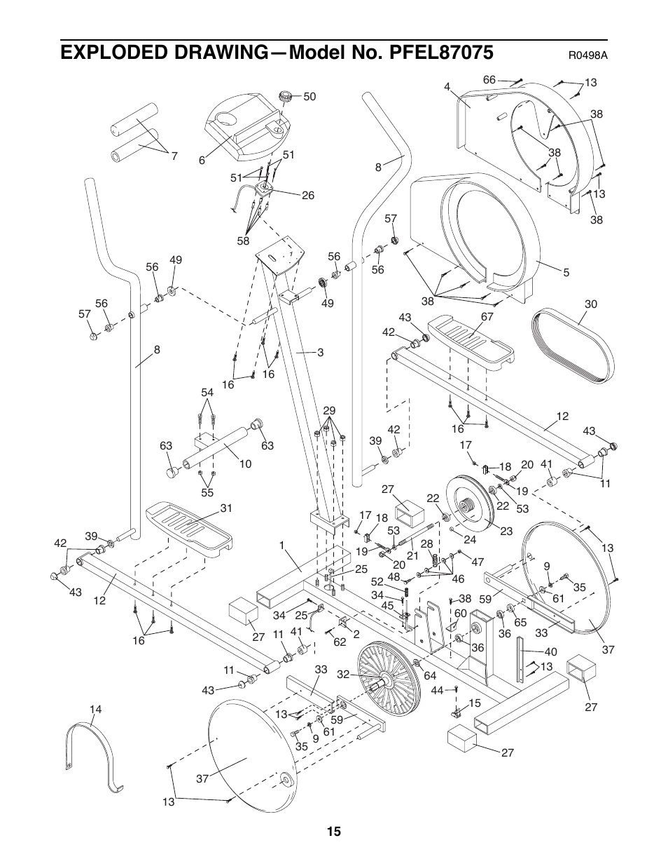 ProForm 485E PFEL87075 User Manual | Page 15 / 16