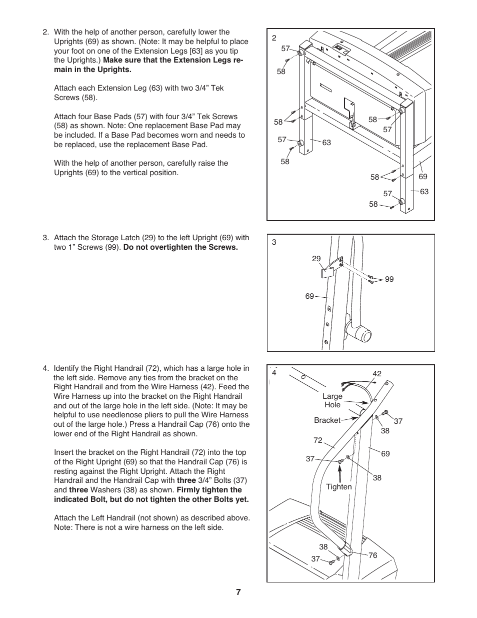 ProForm Crosswalk DTL32941 User Manual | Page 7 / 23