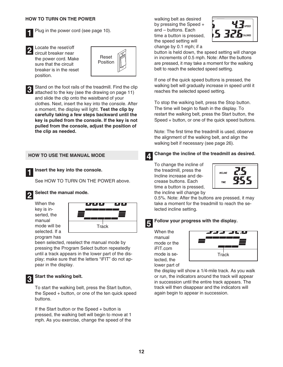 ProForm 400 GL User Manual | Page 12 / 30