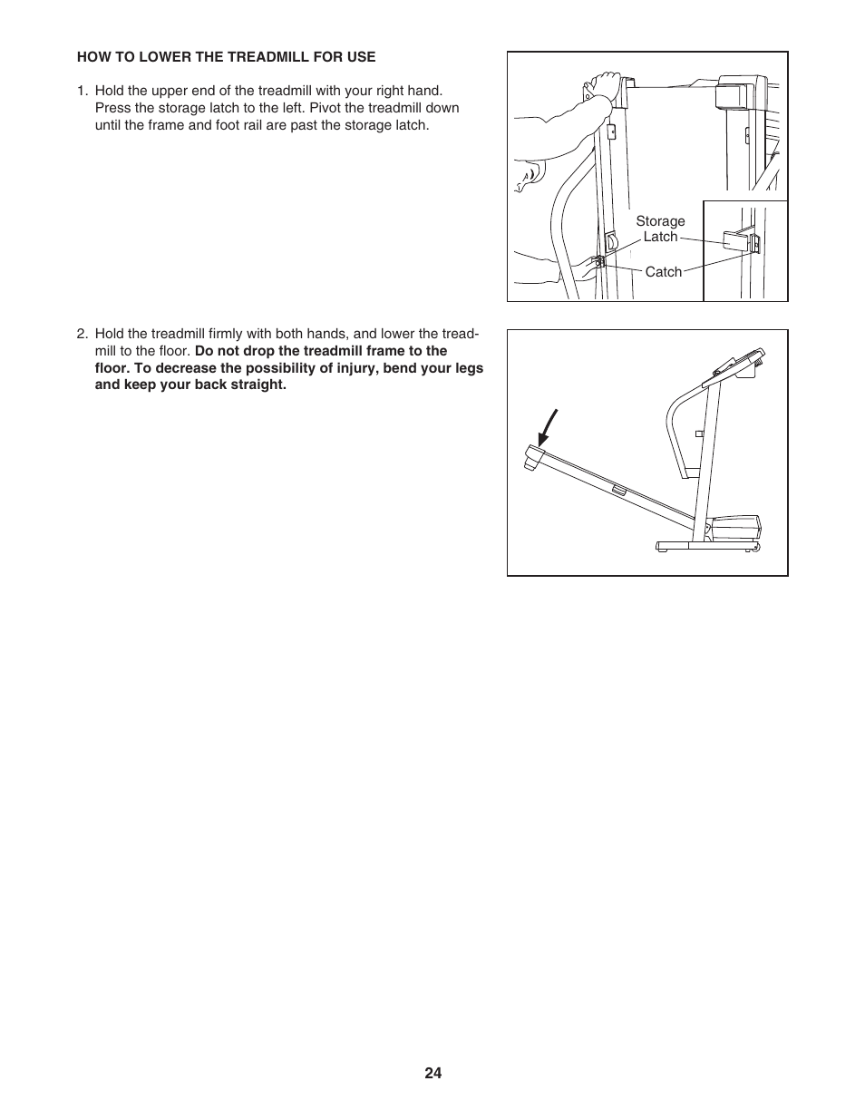 ProForm 400 GL User Manual | Page 24 / 30