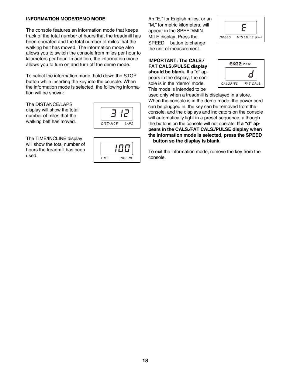 ProForm 725FP PFTL69100 User Manual | Page 18 / 26