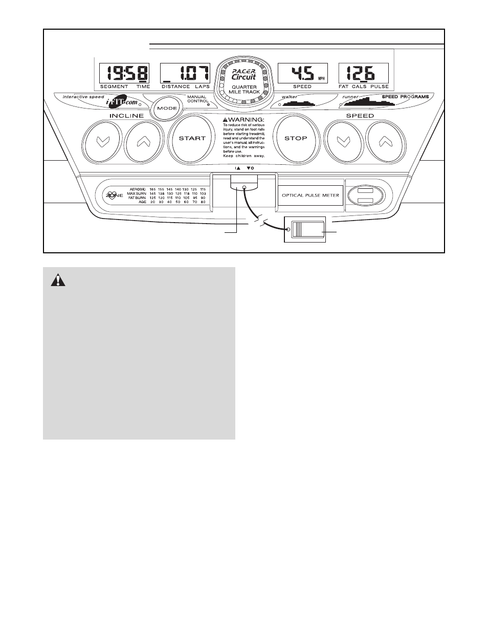 Caution | ProForm 831.293041 User Manual | Page 9 / 27