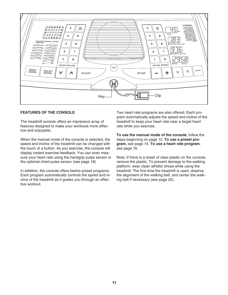 ProForm 975 PFTL91206.0 User Manual | Page 11 / 32