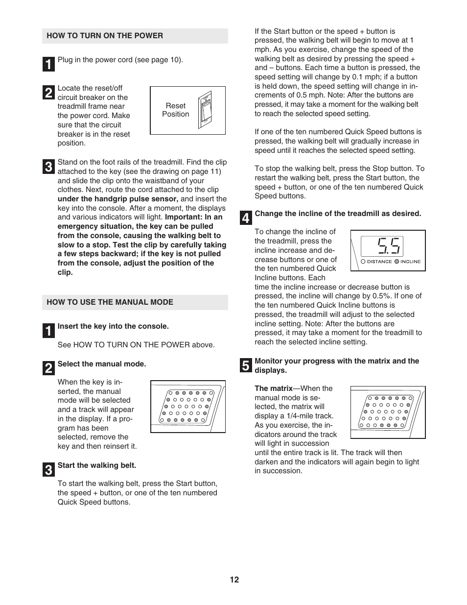 ProForm 975 PFTL91206.0 User Manual | Page 12 / 32