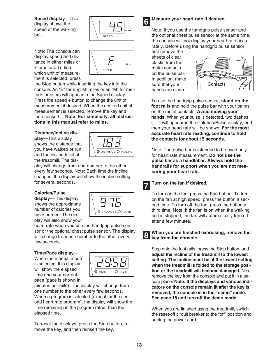 ProForm 975 PFTL91206.0 User Manual | Page 13 / 32