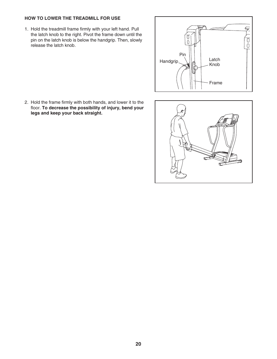ProForm 975 PFTL91206.0 User Manual | Page 20 / 32