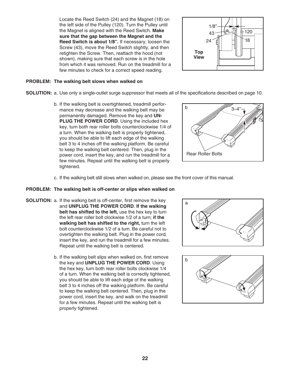 ProForm 975 PFTL91206.0 User Manual | Page 22 / 32