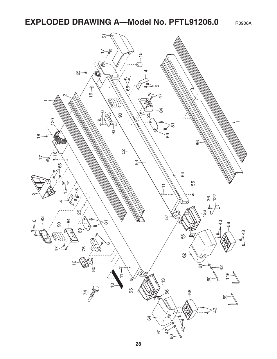ProForm 975 PFTL91206.0 User Manual | Page 28 / 32