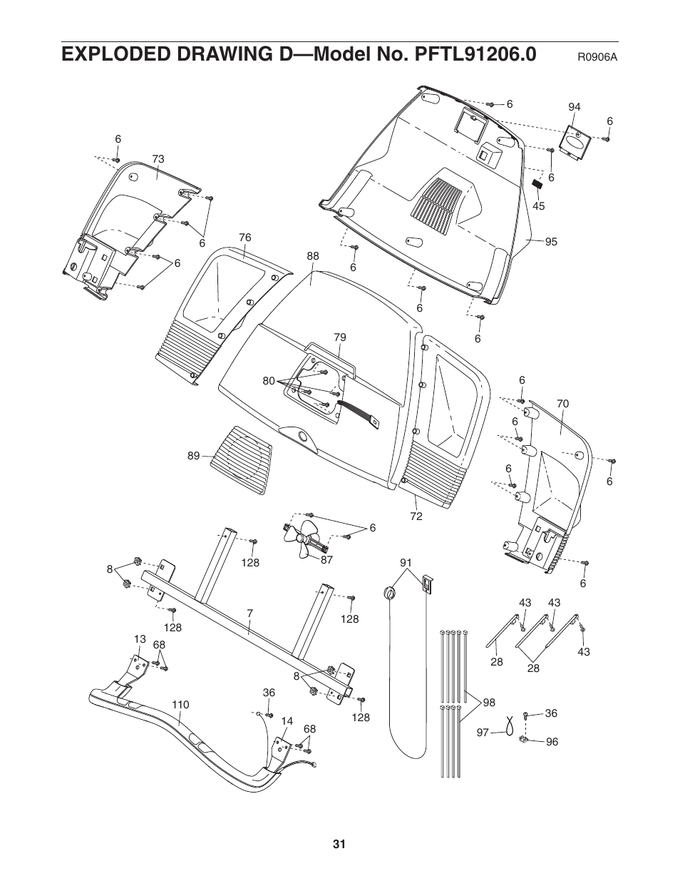 ProForm 975 PFTL91206.0 User Manual | Page 31 / 32