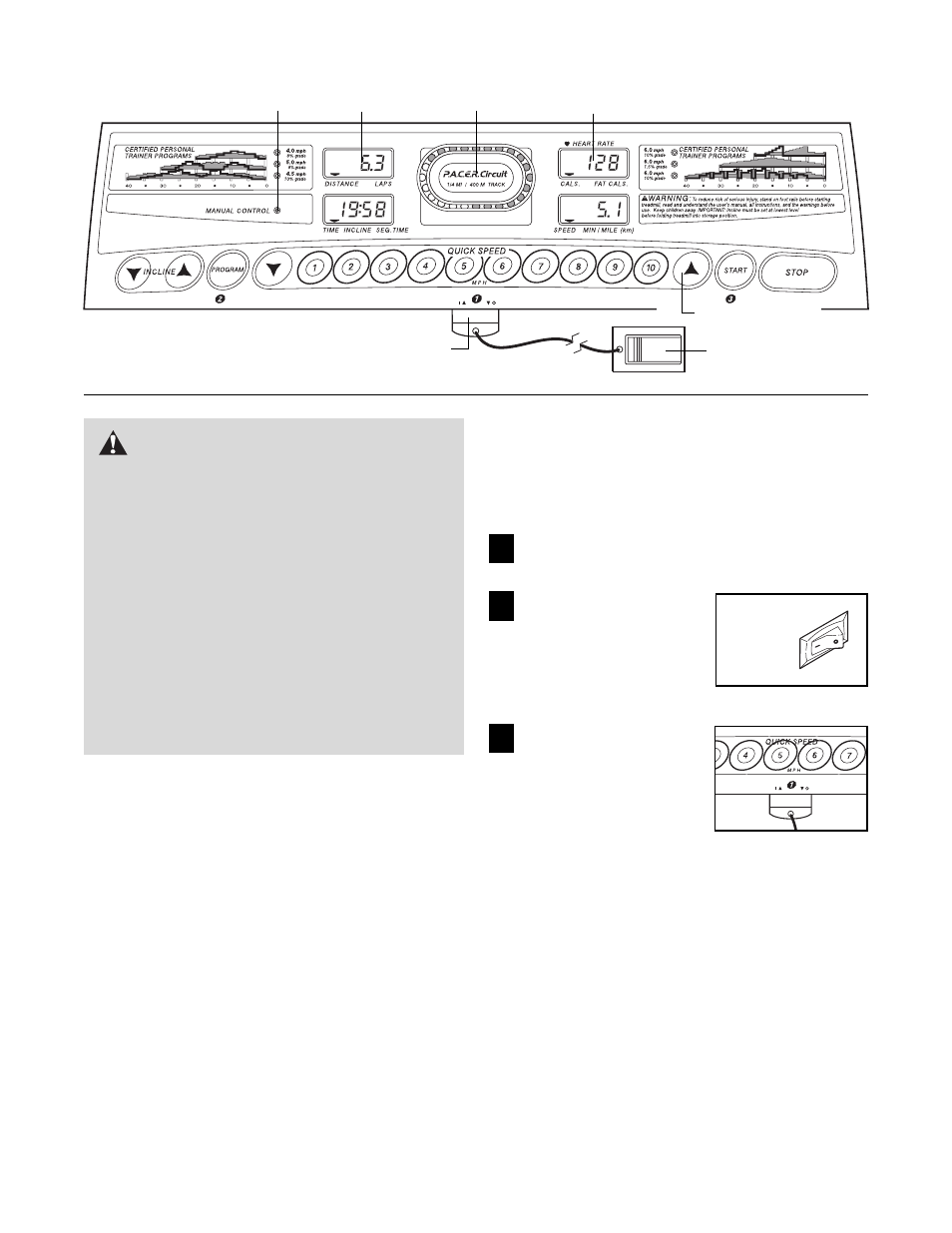32 1 caution | ProForm CR 610 User Manual | Page 10 / 26
