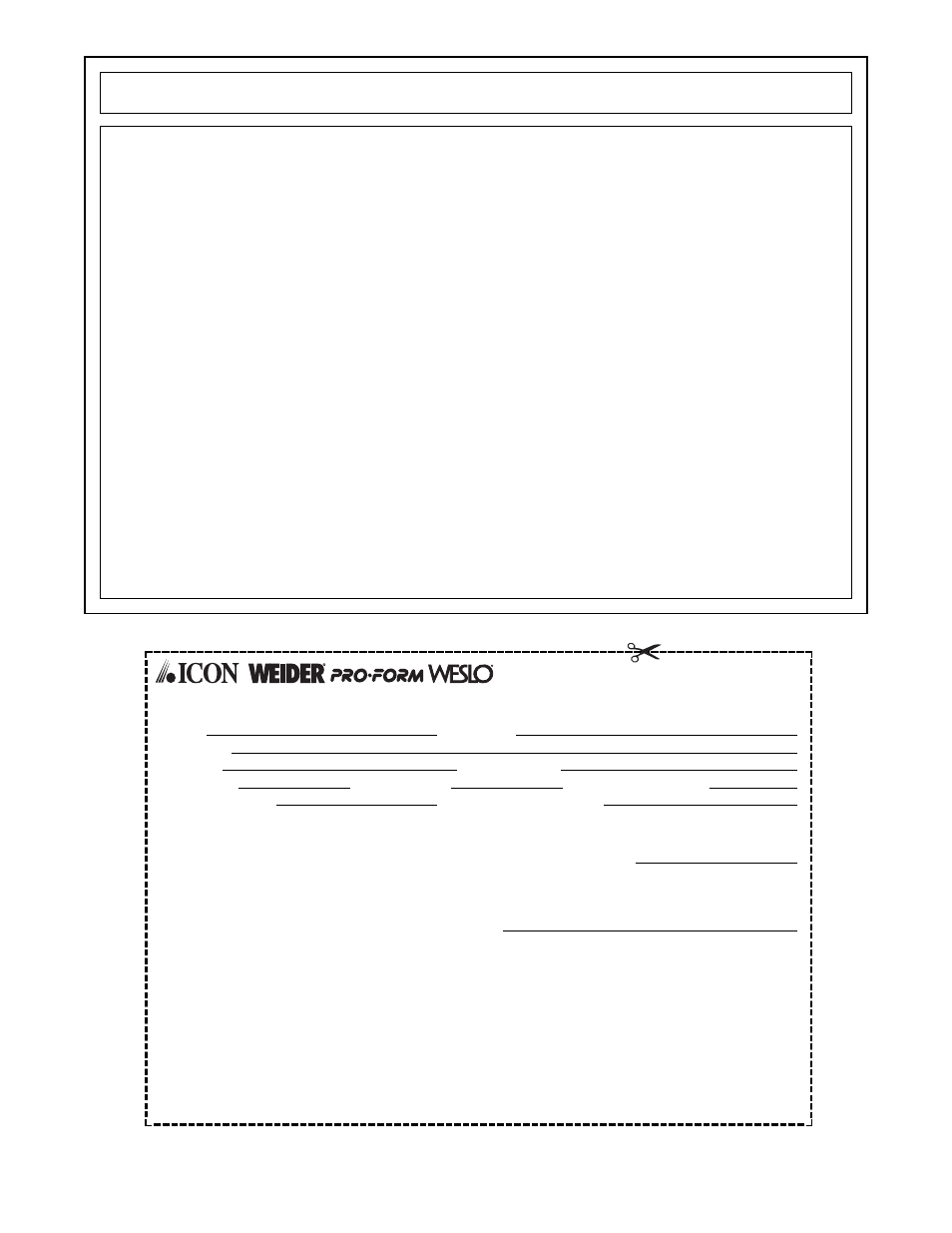 Limited warranty, Product warranty registration | ProForm CR 610 User Manual | Page 24 / 26