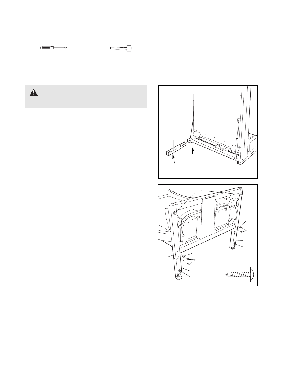 Assembly, Warning | ProForm CR 610 User Manual | Page 6 / 26