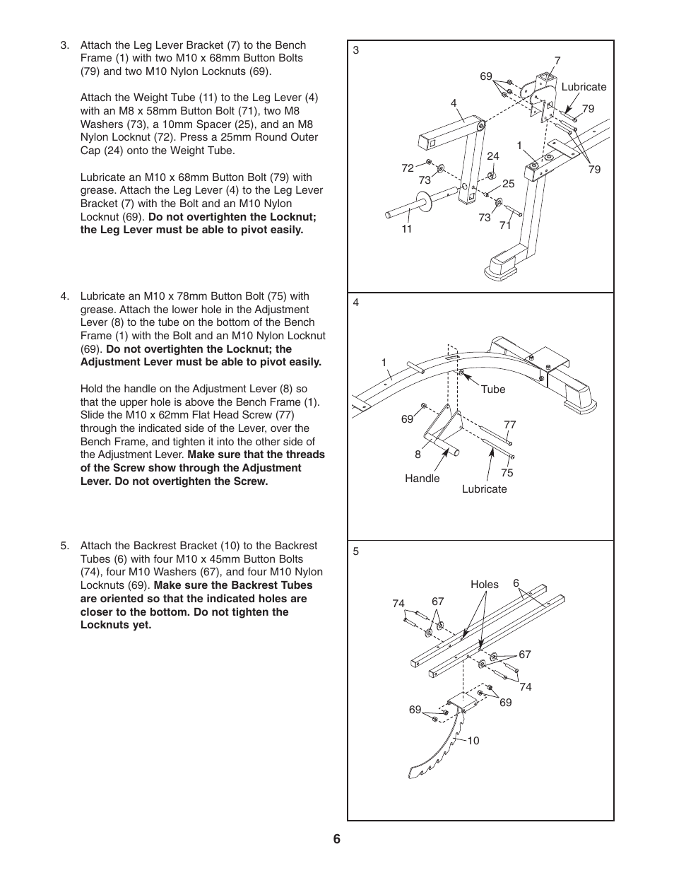 ProForm PFB38031 User Manual | Page 6 / 23