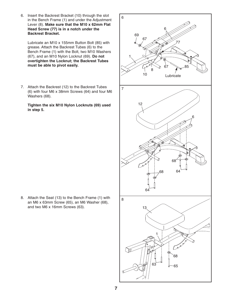 ProForm PFB38031 User Manual | Page 7 / 23