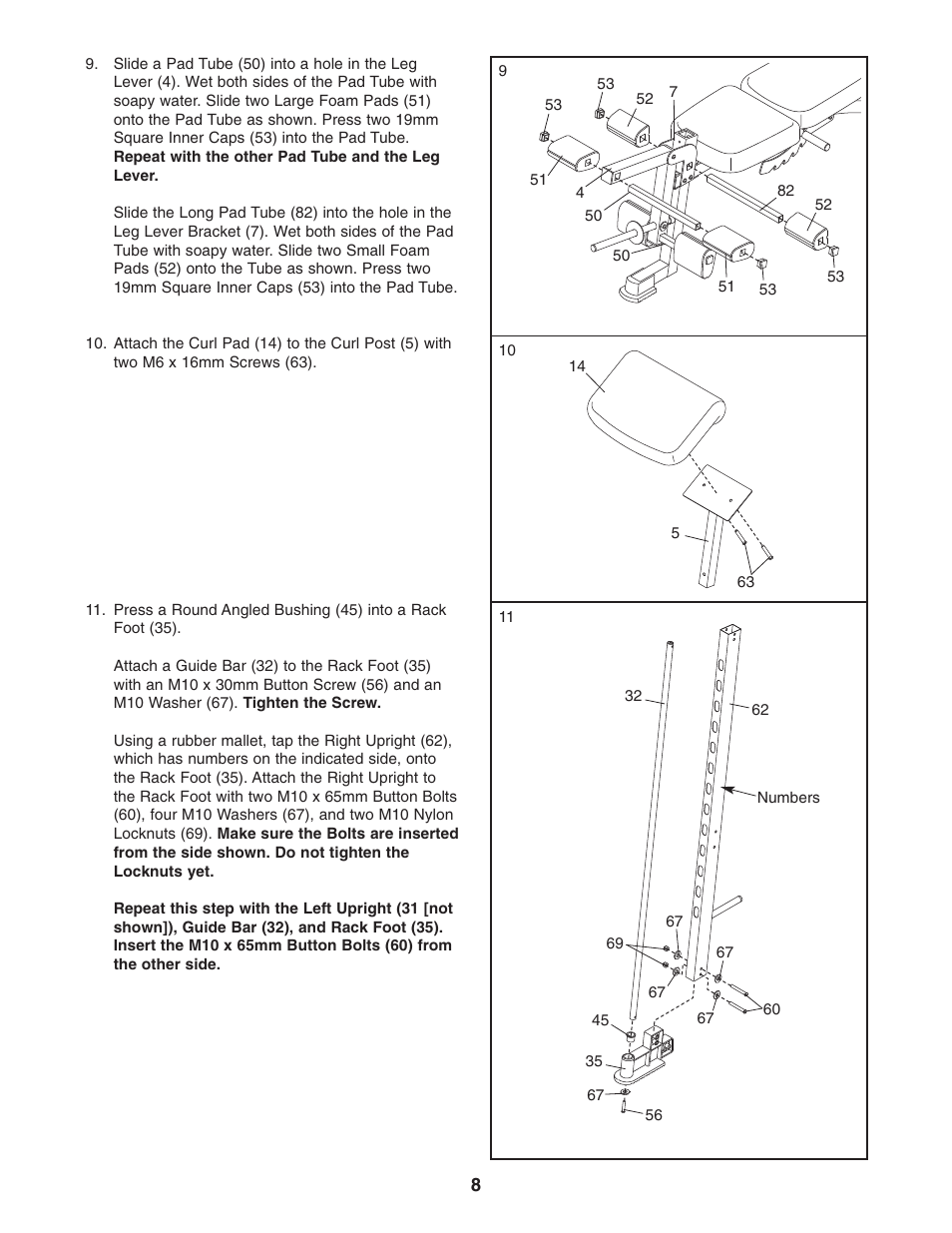 ProForm PFB38031 User Manual | Page 8 / 23